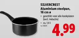Lidl Silvercrest Aluminium steelpan aanbieding