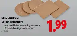 Lidl Silvercrest Set onderzetters aanbieding