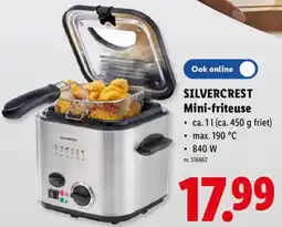 Lidl Silvercrest Mini-friteuse aanbieding