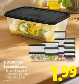 Lidl Silvercrest Bewaardozenset aanbieding