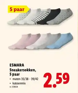 Lidl Esmara Sneakersokken aanbieding