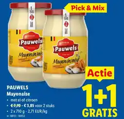 Lidl Pauwels Mayonaise aanbieding