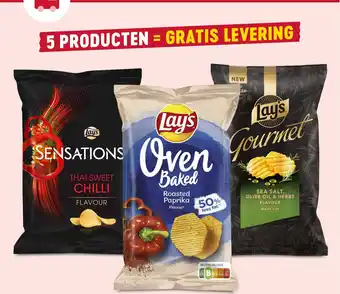 Lay's sensations, lay's oven baked, and lay's gourmet