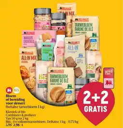Delhaize Bloem of bereiding voor dessert aanbieding