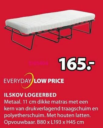 Jysk Ilskov logeerbed aanbieding