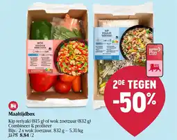 Delhaize Maaltijdbox aanbieding