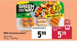 Delhaize Bbq-brochetteschotel aanbieding