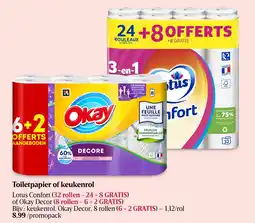 Delhaize Toiletpapier of keukenrol aanbieding