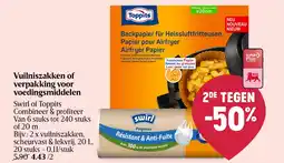 Delhaize Vuilniszakken of verpakking voor voedingsmiddelen aanbieding