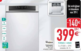 Cora Vaatwasser aanbieding