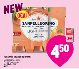 Delhaize Italiaanse bruisende drank aanbieding