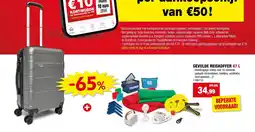 Hubo Gevulde reiskoffer aanbieding