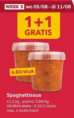 Bon Ap Spaghettisaus aanbieding