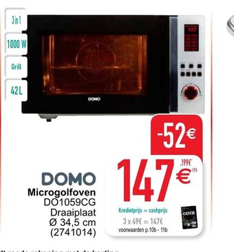 Cora Microgolfoven aanbieding