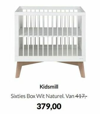 Kidsmill sixties box wit naturel