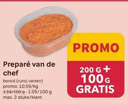 Bon Ap Preparé van de chef aanbieding
