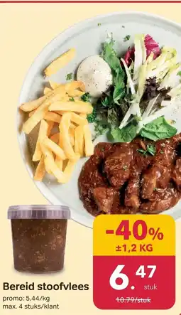 Bon Ap Bereid stoofvlees aanbieding