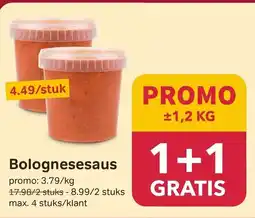 Bon Ap Bolognesesaus aanbieding