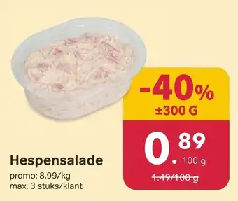 Bon Ap Hespensalade aanbieding