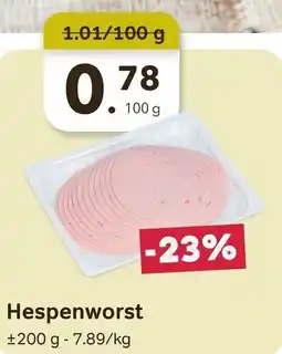 Bon Ap Hespenworst aanbieding
