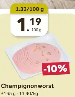 Bon Ap Champignonworst aanbieding