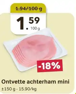 Bon Ap Ontvette achterham mini aanbieding