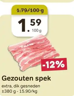 Bon Ap Gezouten spek aanbieding