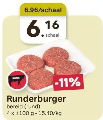 Bon Ap Runderburger aanbieding