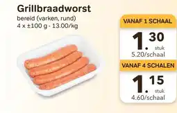 Bon Ap Grillbraadworst aanbieding