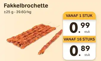 Bon Ap Fakkelbrochette aanbieding