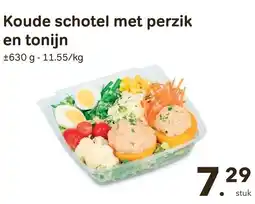 Bon Ap Koude schotel met perzik en tonijn aanbieding