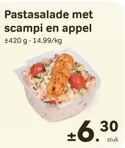 Bon Ap Pastasalade met scampi en appel aanbieding