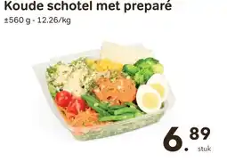 Bon Ap Koude schotel met preparé aanbieding