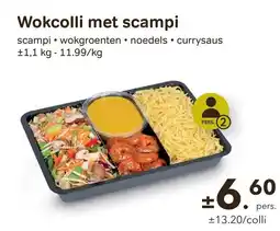 Bon Ap Wokcolli met scampi aanbieding