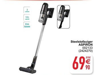 Cora Steelstofzuiger ASPIRON aanbieding