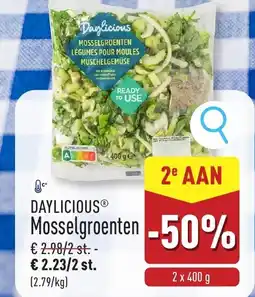 ALDI Daylicious Mosselgroenten aanbieding