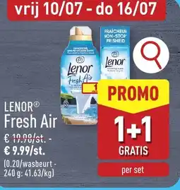 ALDI Lenor Fresh Air aanbieding