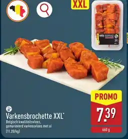 ALDI Varkensbrochette XXL aanbieding