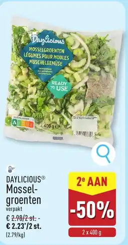 ALDI DAYLICIOUS® Mosselgroenten aanbieding