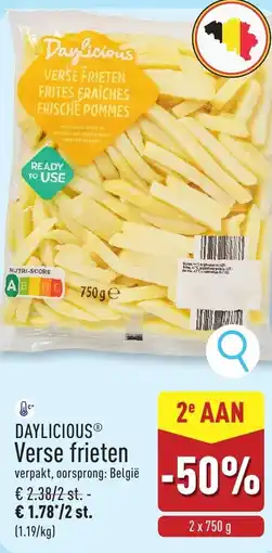 ALDI Dayliciousⓡ verse frieten aanbieding