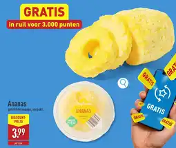 ALDI Ananas aanbieding