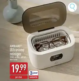 ALDI Ambiano® ultrasone reiniger aanbieding