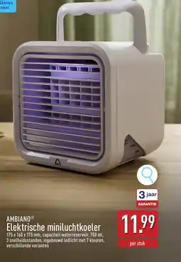 ALDI Ambianoⓡ Elektrische miniluchtkoeler aanbieding
