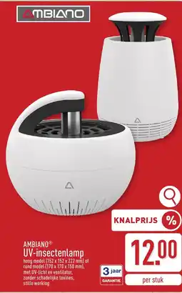 ALDI Ambiano® UV-insectenlamp aanbieding