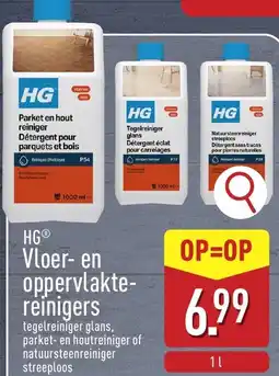 ALDI Hg® Vloer- en oppervlakte- reinigers aanbieding