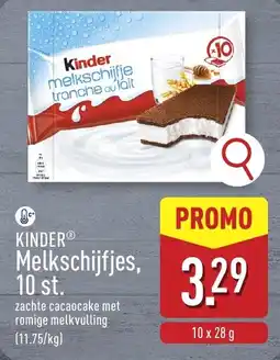 ALDI Kinderⓡ Melkschijfjes, 10 st. aanbieding