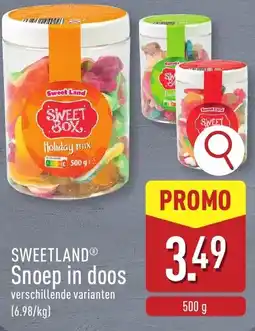 ALDI Sweetland® Snoep in doos aanbieding