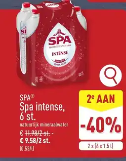 ALDI Spaⓡ spa intense, 6 st. aanbieding