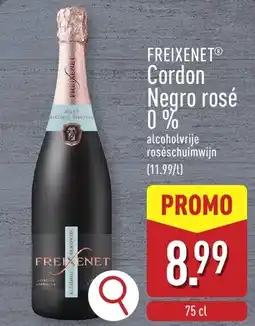ALDI Freixenet® cordon negro rosé 0% aanbieding