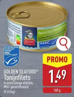 ALDI Golden seafood® Tonijnfilets aanbieding